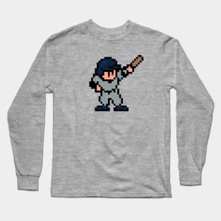 8-Bit Home Run - New York Long Sleeve T-Shirt